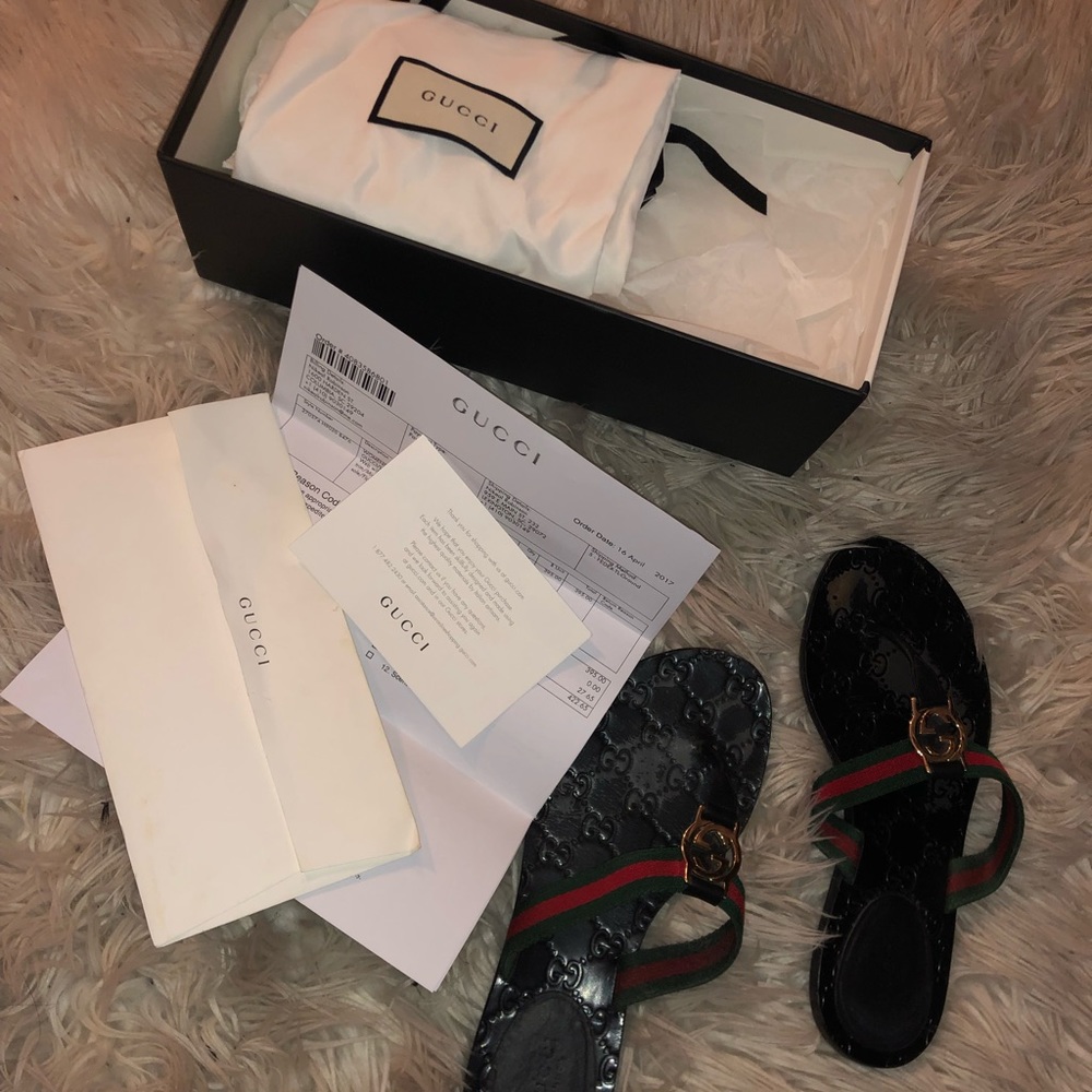 Gucci Flip Flops